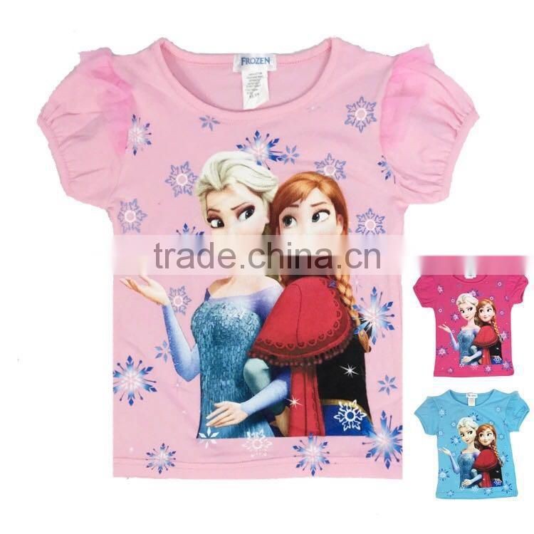 Hottest Girl Custom Summer Cotton Clothing Sweet Children T Shirt