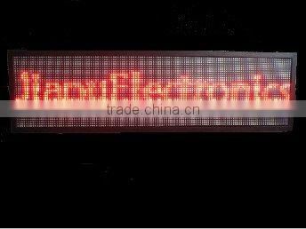 2016 new Multilingual digital led advertising car display board price