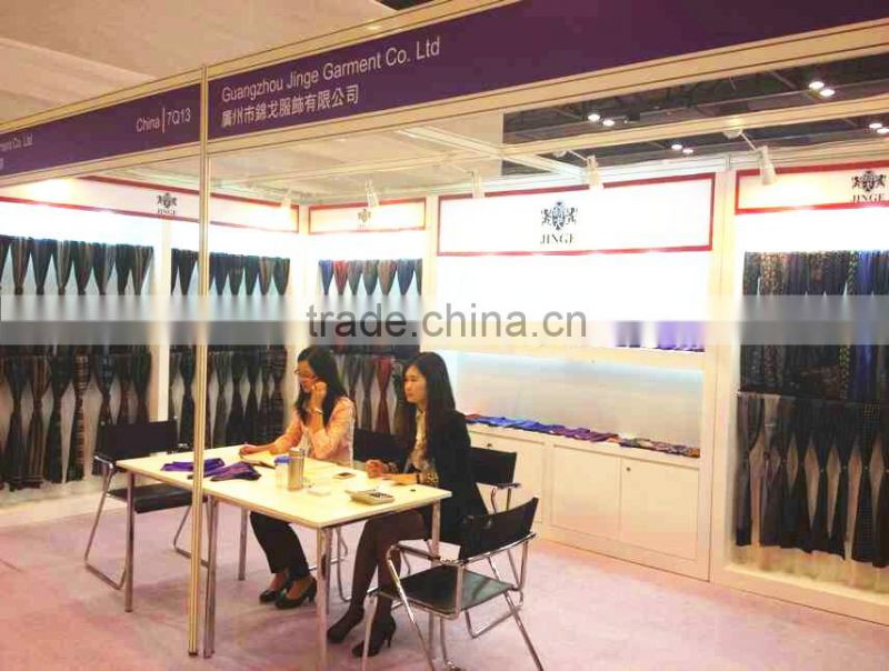 2016 Fashion 100% Woven Silk Tie ,Classical logo ties