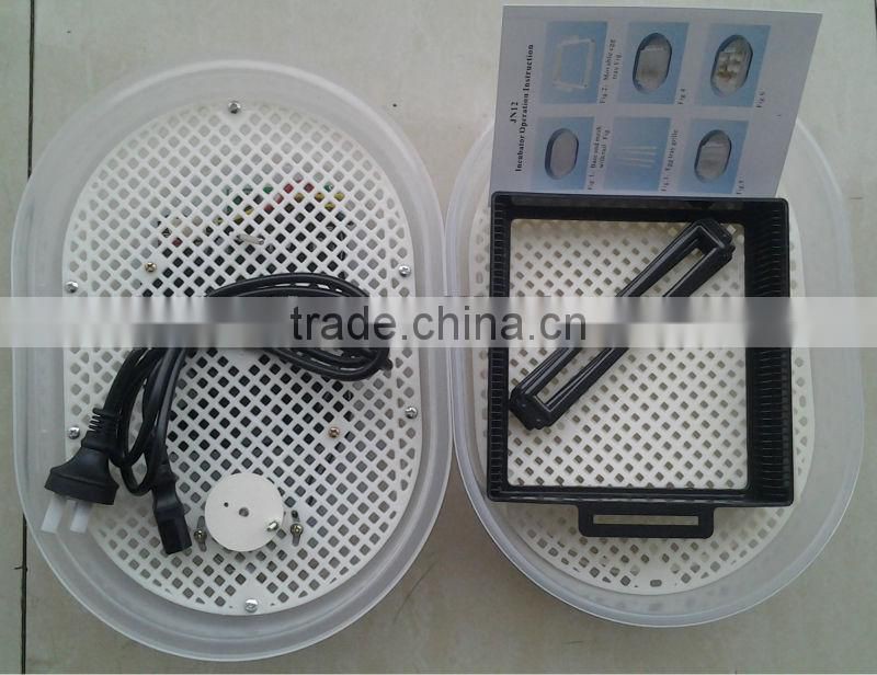 JANOEL new Mini Automatic Chicken Egg Incubator JANOEL12 with CE Certificate