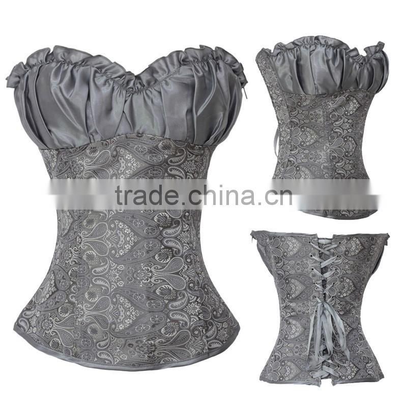 2016 Ladies hot sexy bra waist training new design corsets wholesale