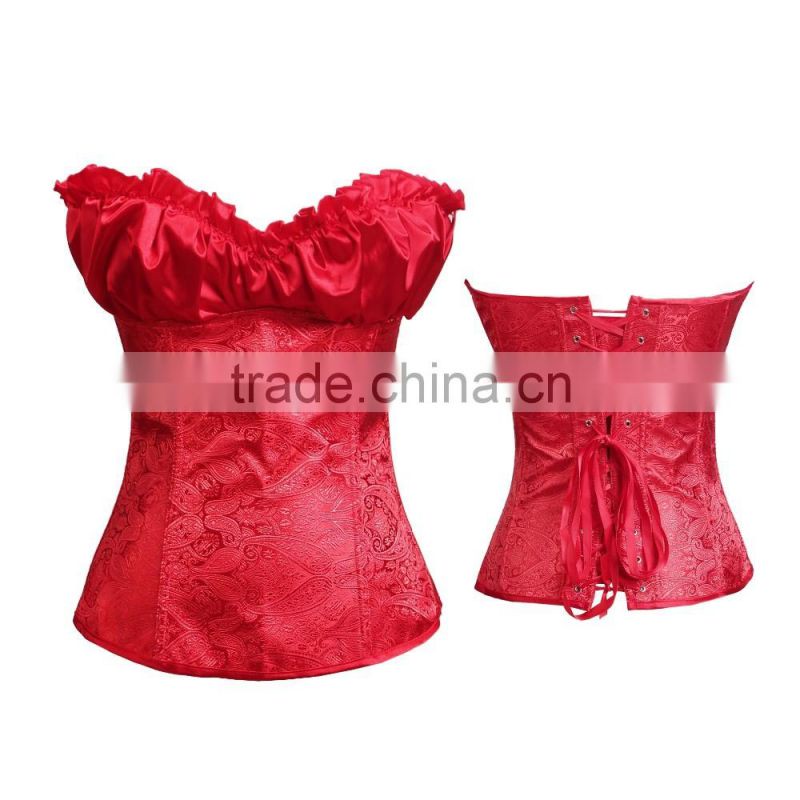 2016 Ladies hot sexy bra waist training new design corsets wholesale