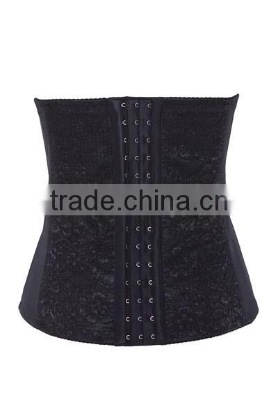 Women's lace best waist cincher bodyshaper corset bodysuit slimming shapewear