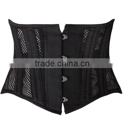 Women's breathable's net corset shaper slimmer work out waist trainer shapewear