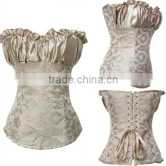 2016 Ladies hot sexy bra waist training new design corsets wholesale