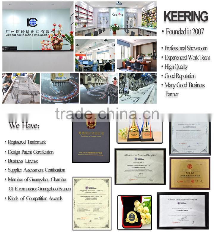 2016 New arrival flower rhinestone beaded patch for applique