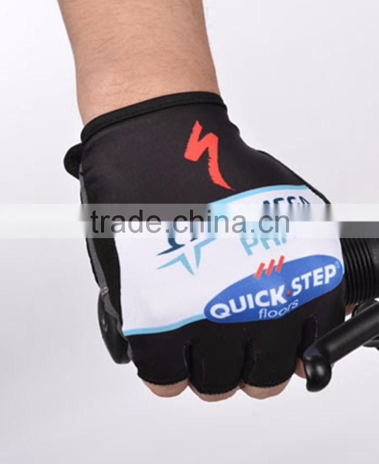 Wholesale Leisure travel Bicycles fingerless gym cycling gloves custom