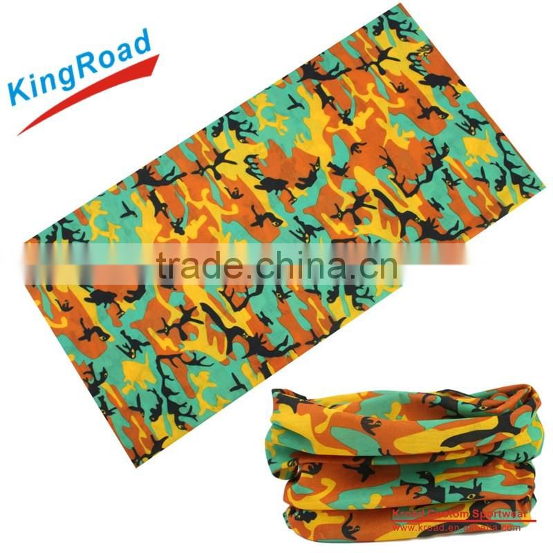 Good quality Tubular Cycling Headwear/ Colorful Seamless tube bandana/Customized design cycling bandanas