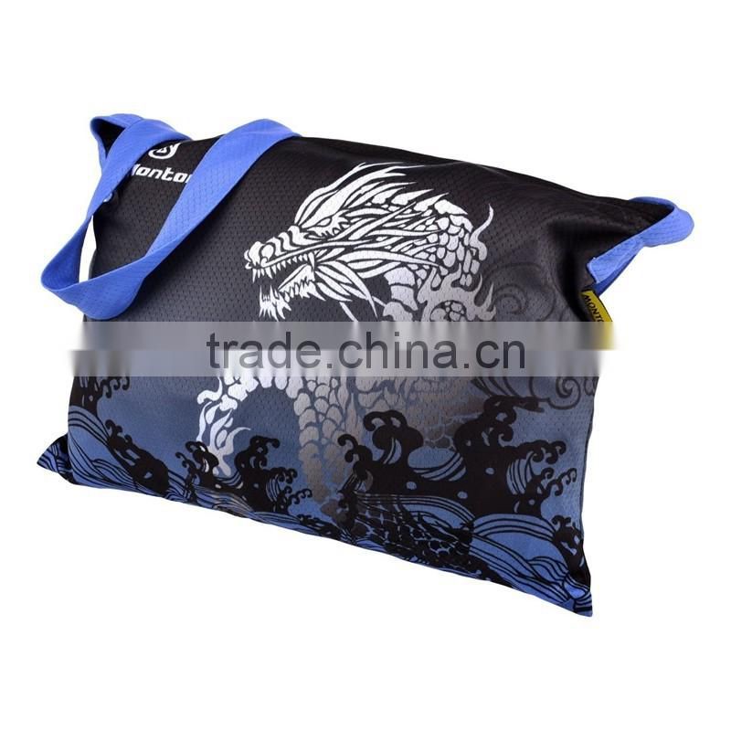 Specialized size, logo, design for cycling musette bag, comfortable and quick dry fabric
