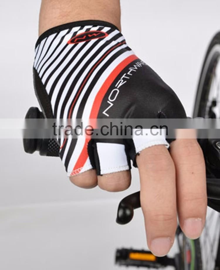 Professional Custom made high quality fashion half finger adults and kids cycling gloves bicycle
