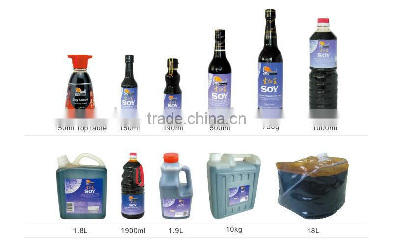 Glass bottle 500ml Dark Soy Sauce