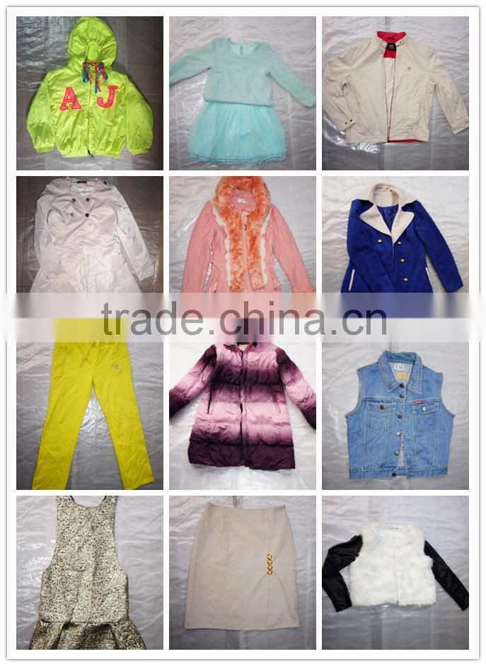used clothing/ second-hand Ladies suit/china winter clothes