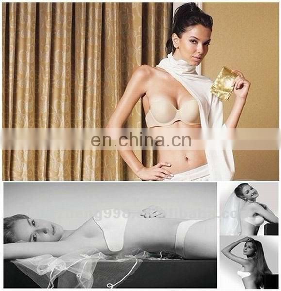 push up silicone one piece bra seamless with stapless for wholesale