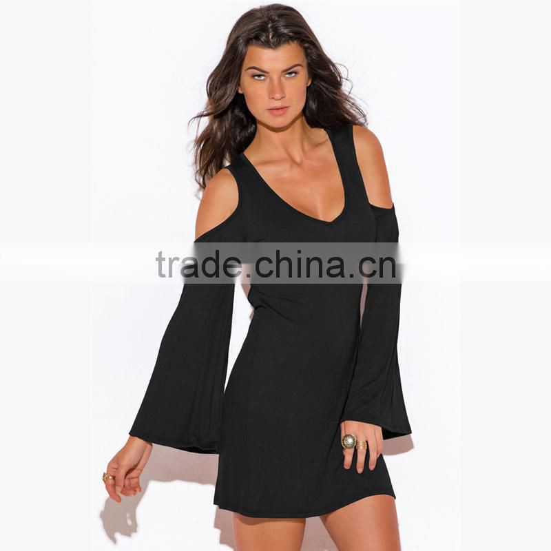 Backless women cotton dresses