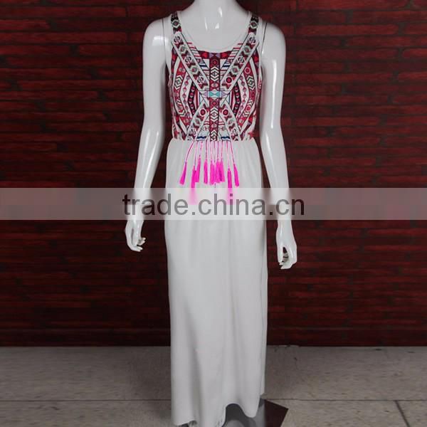 Spandex floor-length One-piece Dress