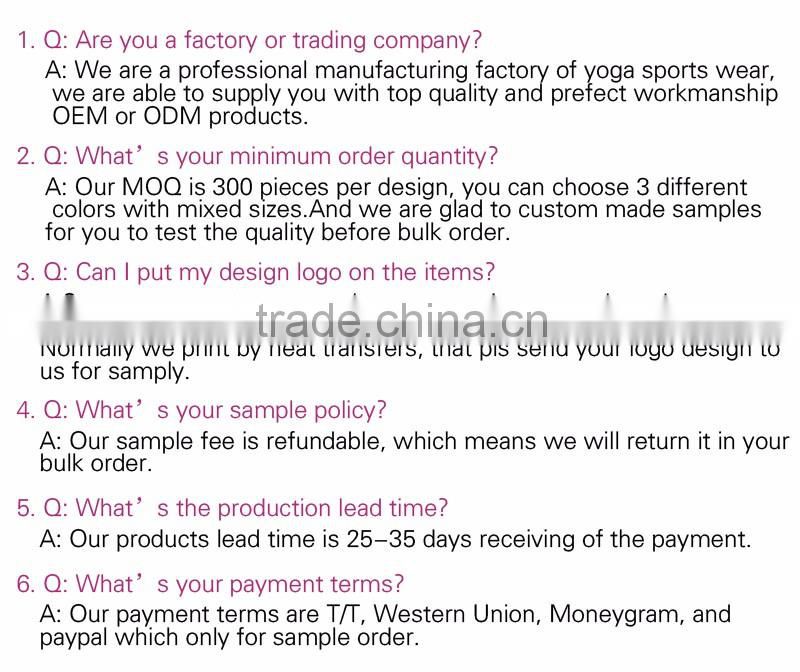 Fashionable latest design spandex women fitness wear durable yoga capri leggings tights