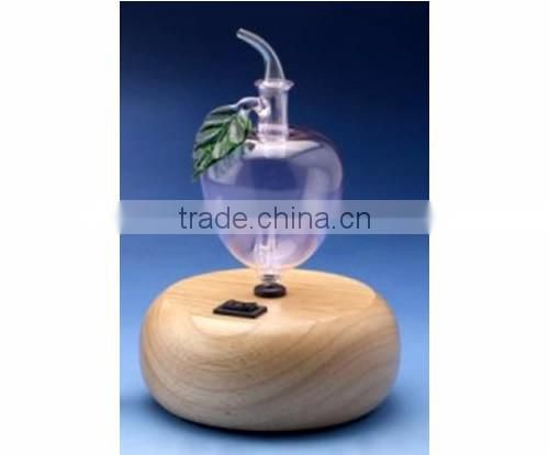 Elegant Wooden and Glass LED Aroma Diffuser Nebulization Essential Oil Diffuser