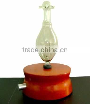 Elegant Wooden and Glass LED Aroma Diffuser Nebulization Essential Oil Diffuser
