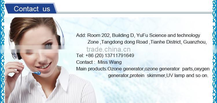 18g/hr -80g/hr water cooling ozone generator tube