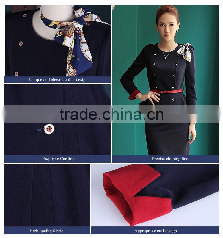 Ladies Traditional Black Colours Airline Polit Uniform
