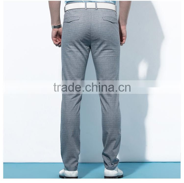 The middle-aged male casual pants summer thin breathable linen business size cotton men loose trousers custom