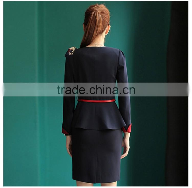 Ladies Traditional Black Colours Airline Polit Uniform