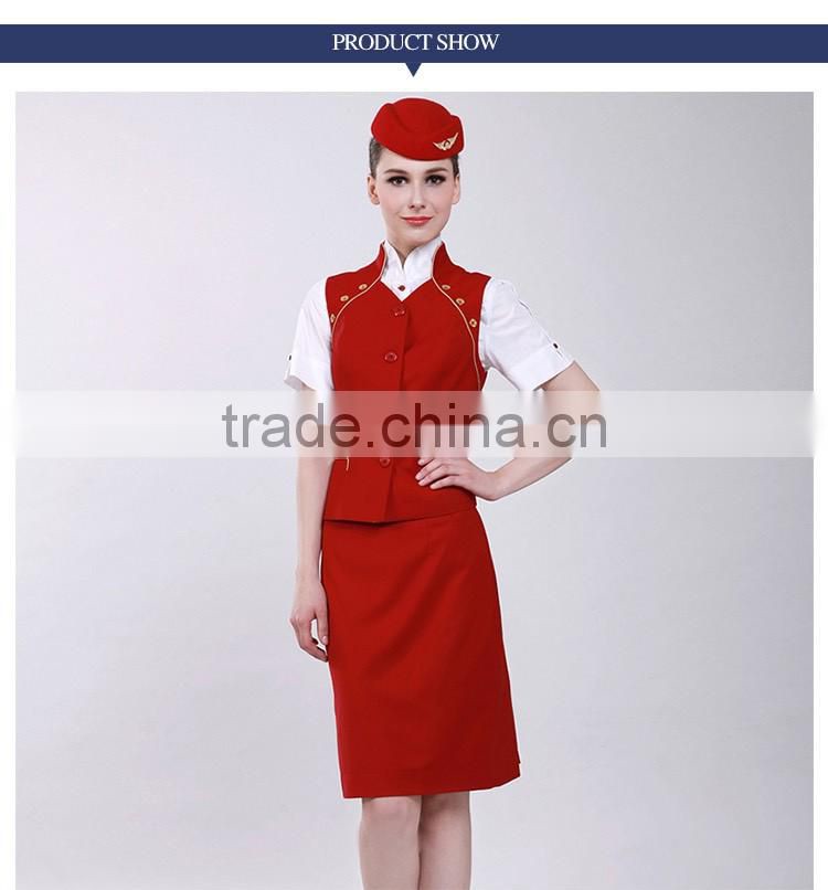 Wholesale Factory Price Sexy Airline Stewardess Uniforms
