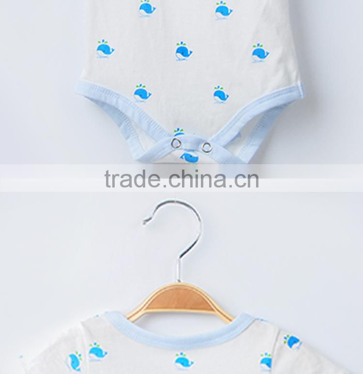 Blue Whale All Over Print Cotton Roupa Infantil Da China