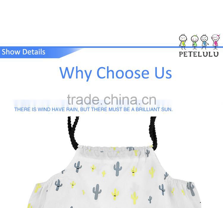 OEM Kids Garment Baby Strap Tank Top Romper Outfit Toddler Clothing Boys