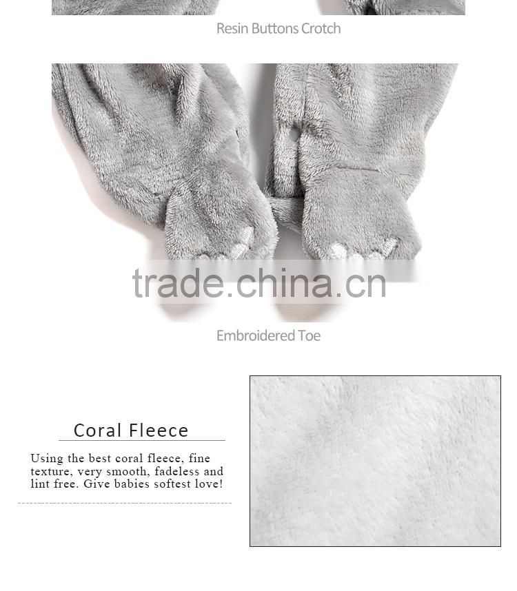 Guangzhou Big Ears Elephant Coral Fleece Thermal Baby Winter Clothes