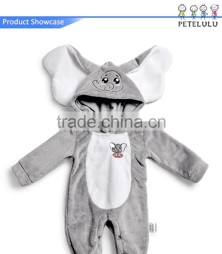 Guangzhou Big Ears Elephant Coral Fleece Thermal Baby Winter Clothes