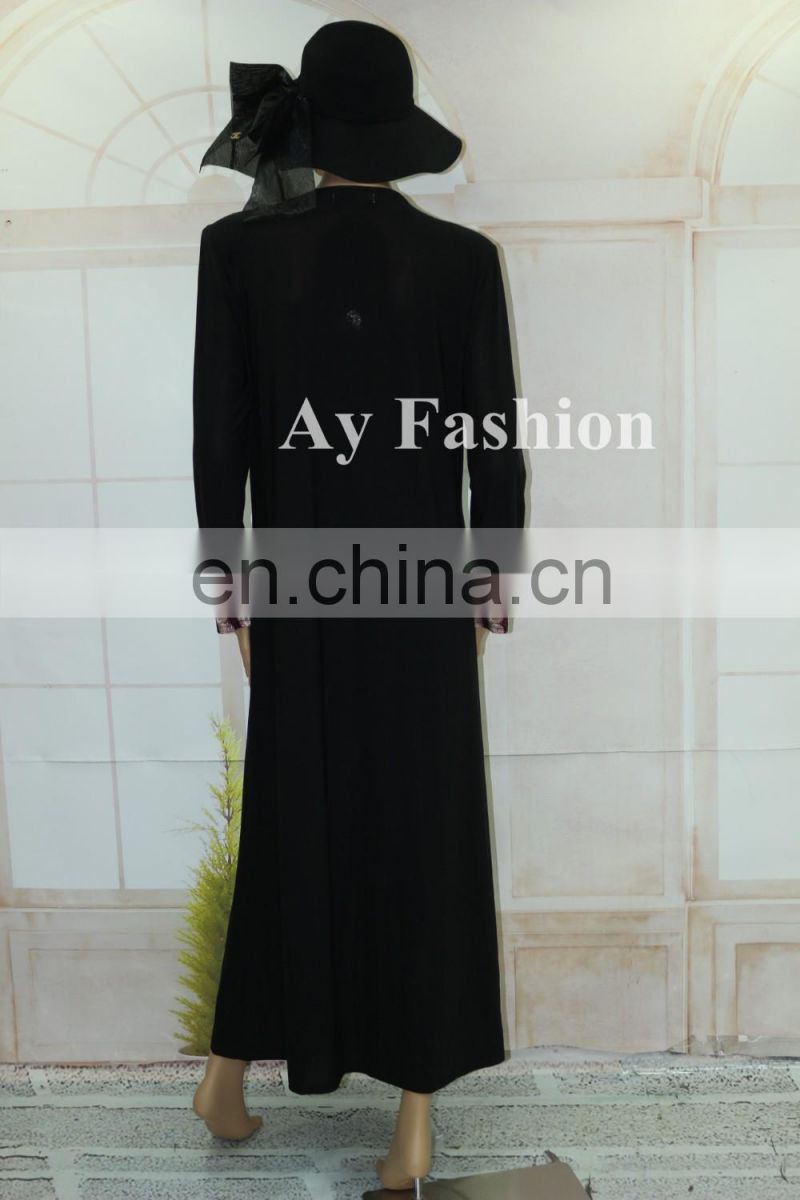 Hot Sale Latest Designs Fashion Arabic Abaya Muslim Girls Long Dress Turkish Women Clothing Burqa