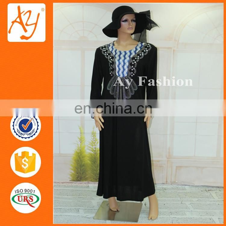 Latest Fashion Abaya Designs Dubai Long Sleeve New Model Abaya Designs Wholesale