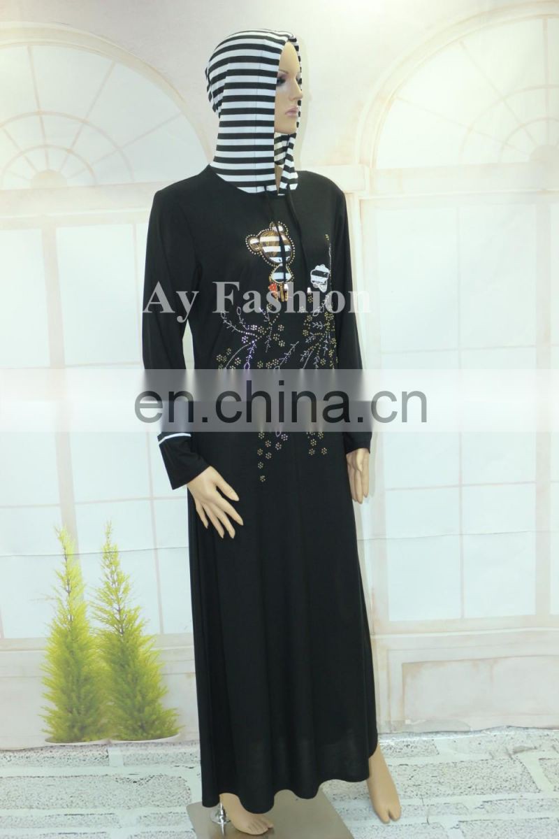 2017 Latest Style Abaya Models Dubai Women