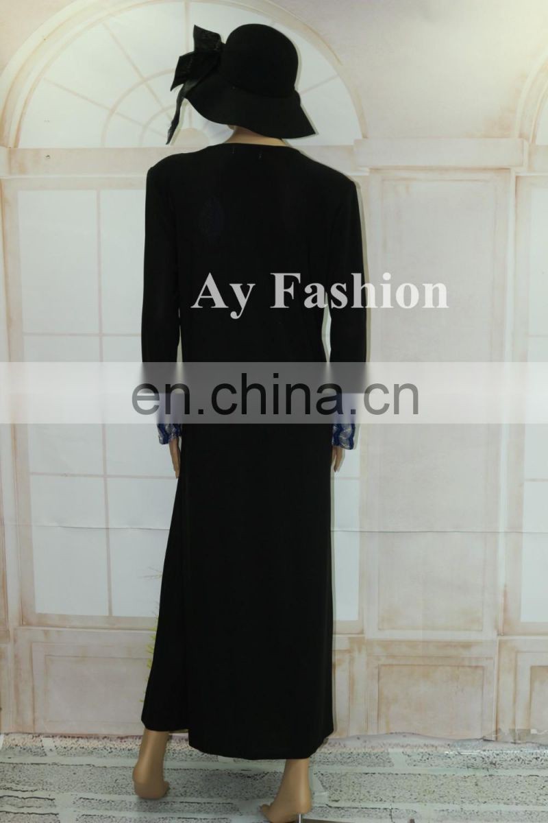 Latest Fashion Abaya Designs Dubai Long Sleeve New Model Abaya Designs Wholesale