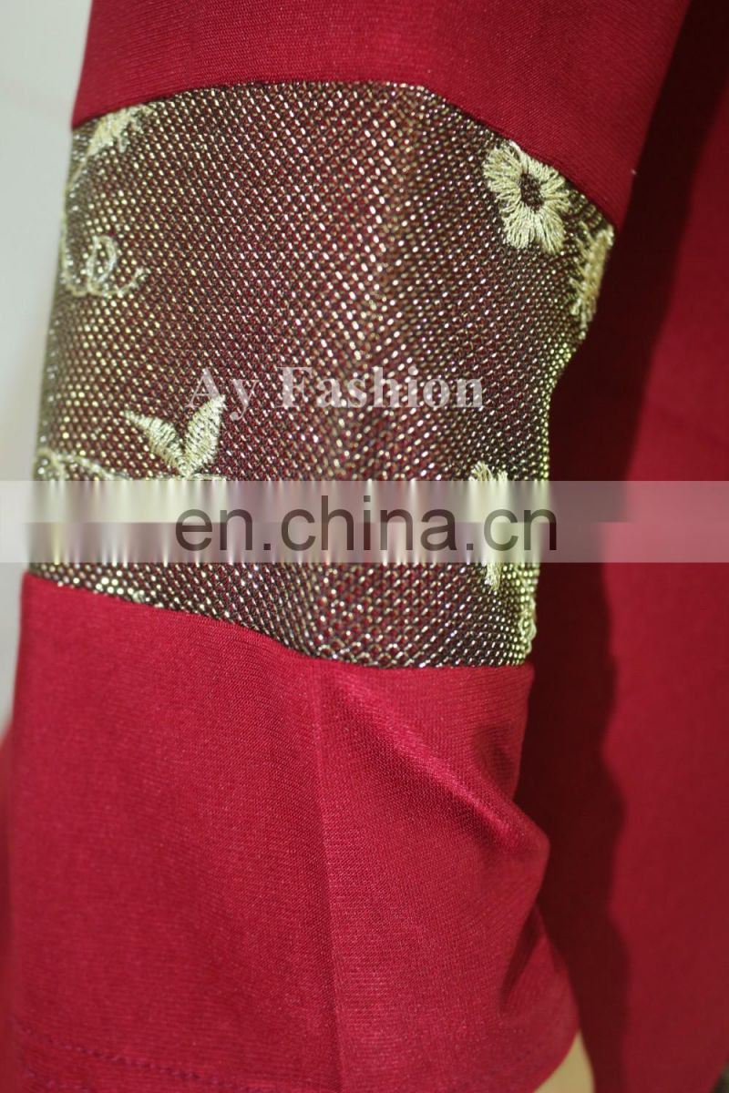 New Beautiful Islamic Clothing Abaya Dubai Muslim Dress Long Sleeve Abaya Dress Abaya Jalabiya Kaftan