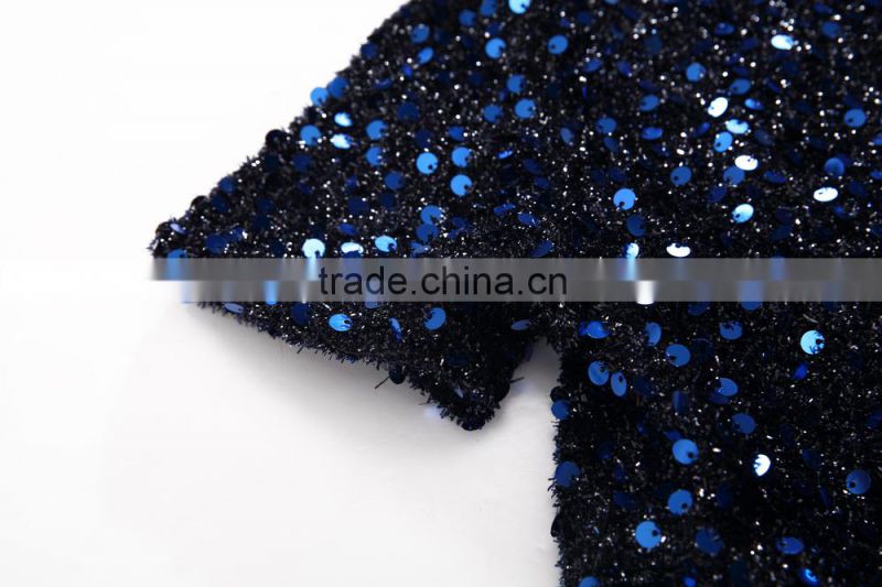 Latest fashion Elegant Sequin suit skirt for lady