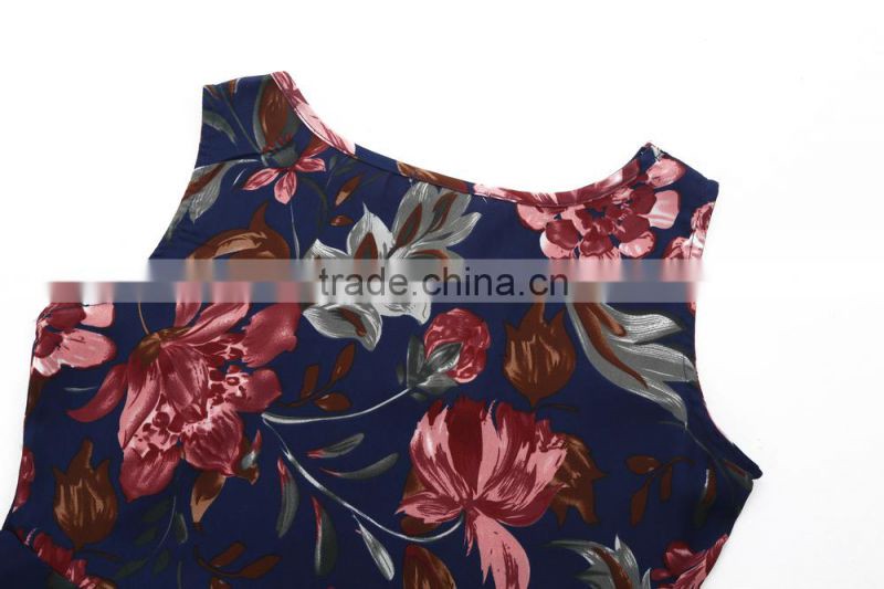 European style Floral printed pant suit for women