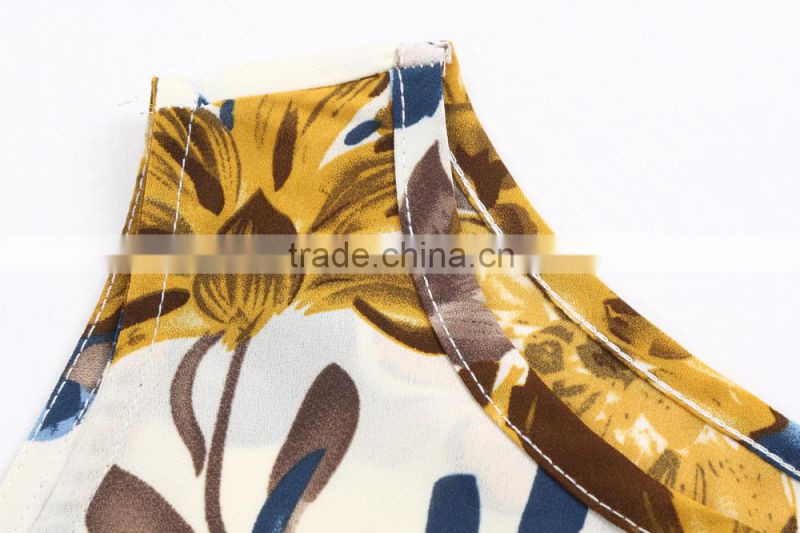 Wholesale Floral Print Ladies Summer Pant Suits