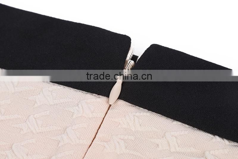 Simple style office Black lady suit