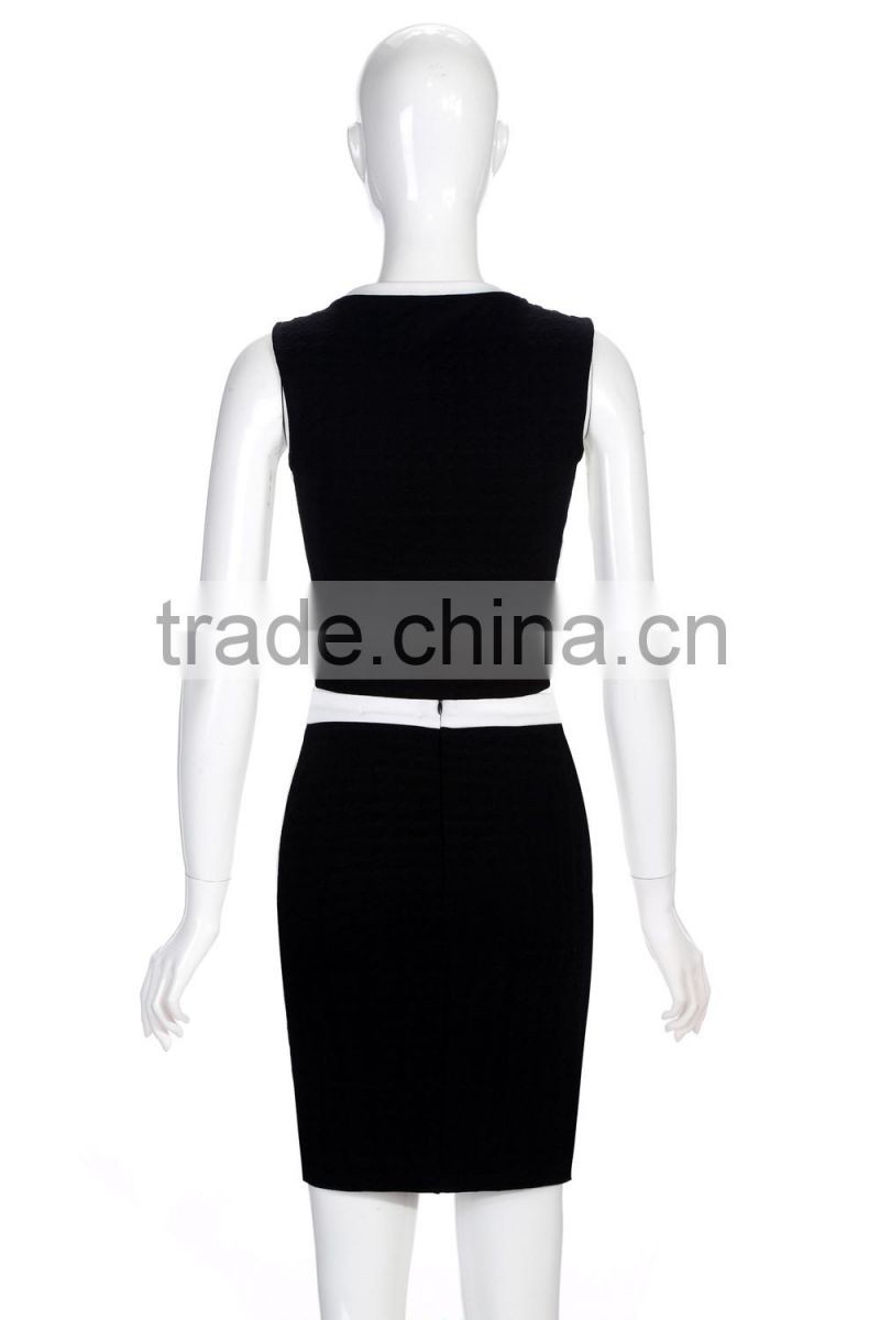 New Collection 2 in 1 Ladies Formal Skirt Suit Wholesale