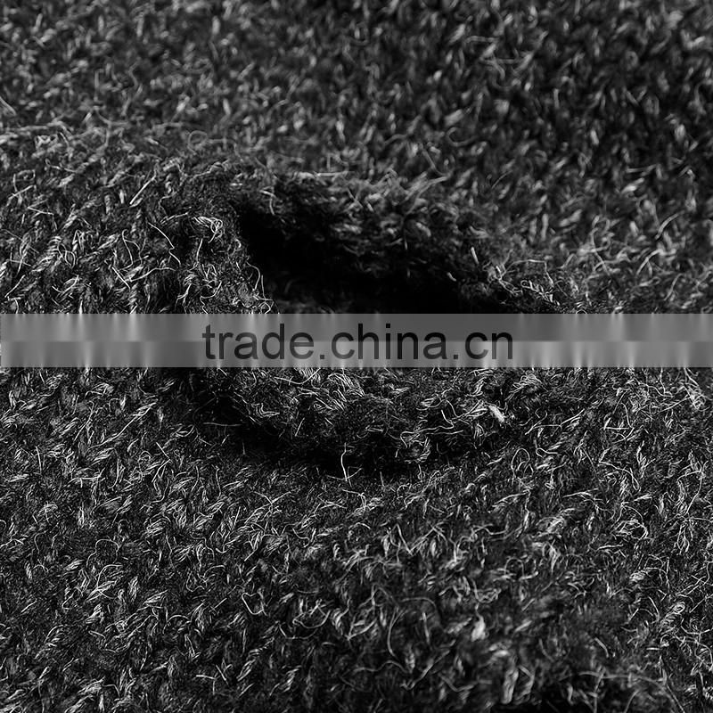 PM-032 Gothic Broken Hold Loose Overside Asymmetric Thick Wool Cloak Sweater