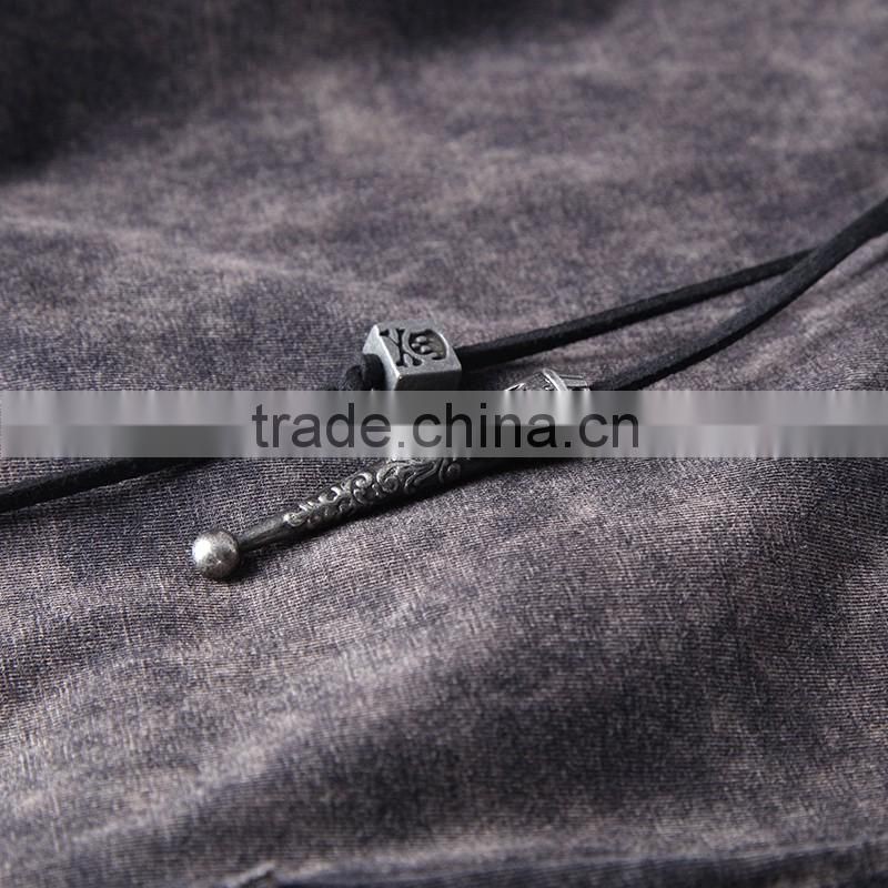 PT-067 Rock Restoring Washing Asymmetric Doing Mottled Old Texture Loose Dress