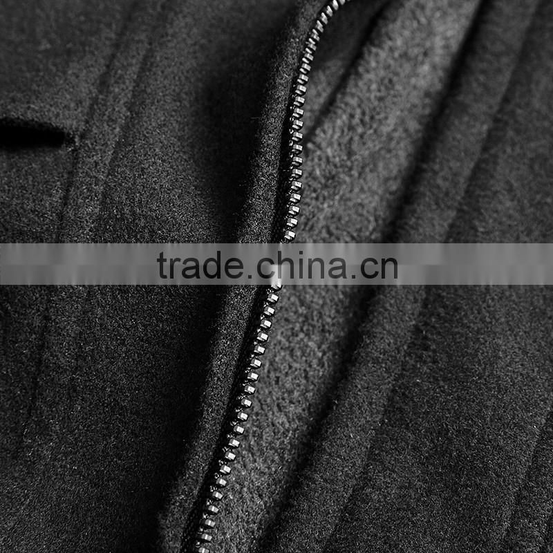 PY-160 Lolita Black skinny Zipper Woman CLoak Style Coats With hooded