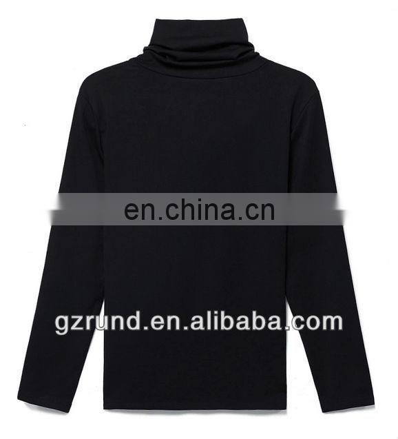2014 new latest mens t shirts/ long-sleeved turtleneck t-shirt men t-shirt/high fashion mens clothing italian shirts with high