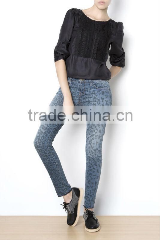 2016 women elegant blouse Champagne silk blouses for women