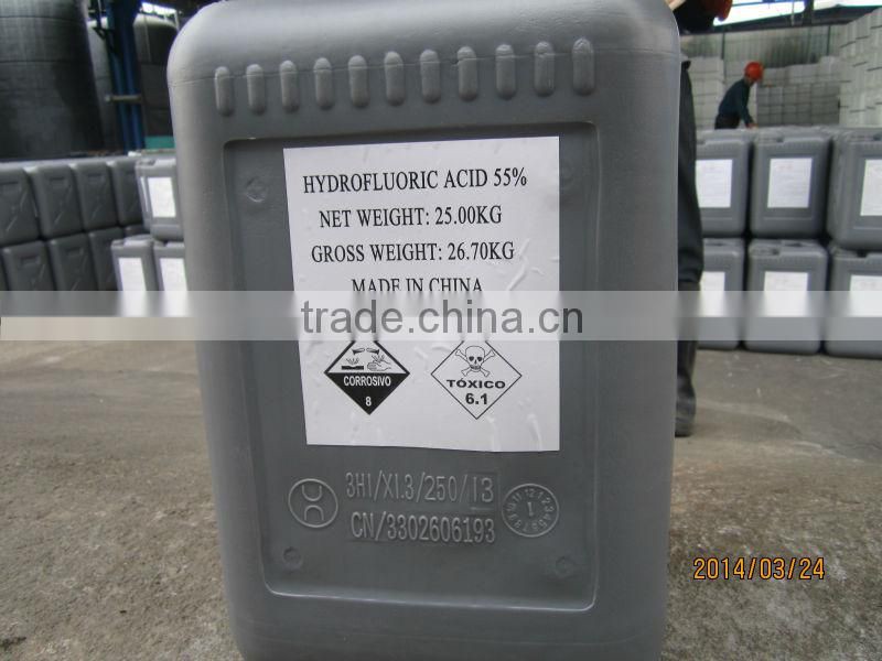 Industrial hydrofluoric acid HF good price