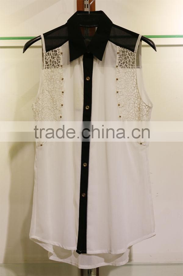 fancy chiffon tops net with bead