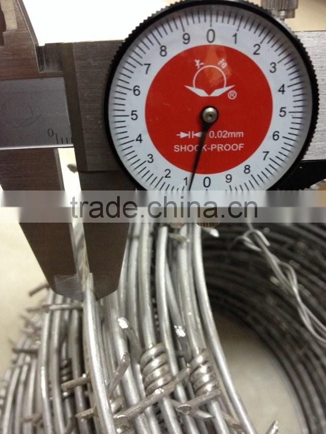 ISO high quality barbed wire tatto factory price