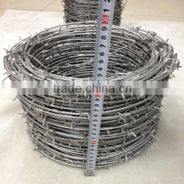 Export hot-sale Razor Barbed iron Wire for fishing and hunting Helical blade barbed wire, straight line blade